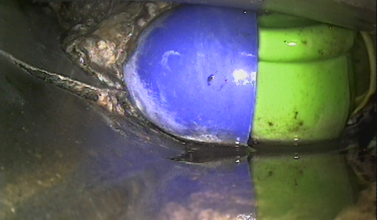 Repérage d'obstacle dans les canalisations avec camera miniature
